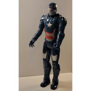 2013 MARVEL TITAN HERO SERIES - Iron Patriot IRON MAN 3 12' FIGURE
